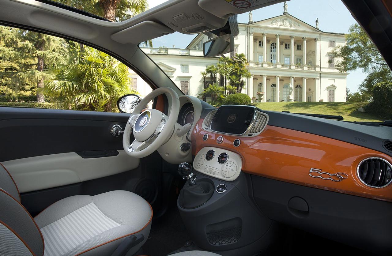 Interior Fiat 500 Aniversario