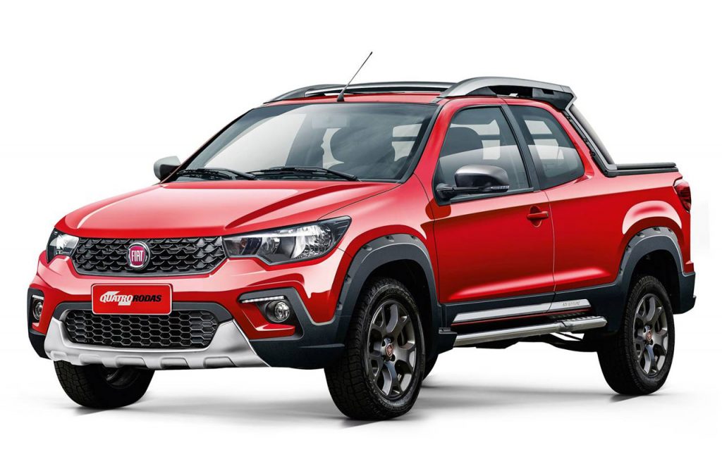 Fiat Strada proyección QR