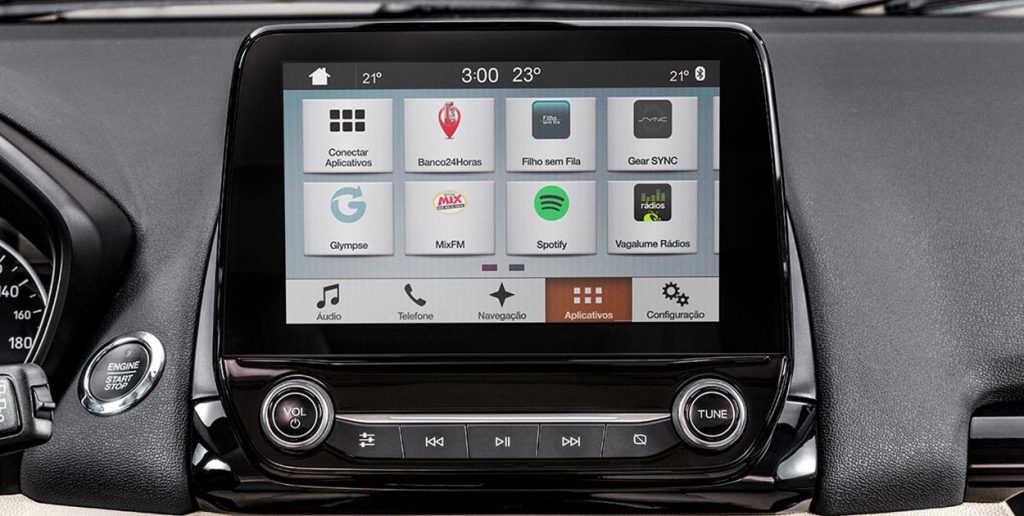 Interior Ford EcoSport 2018