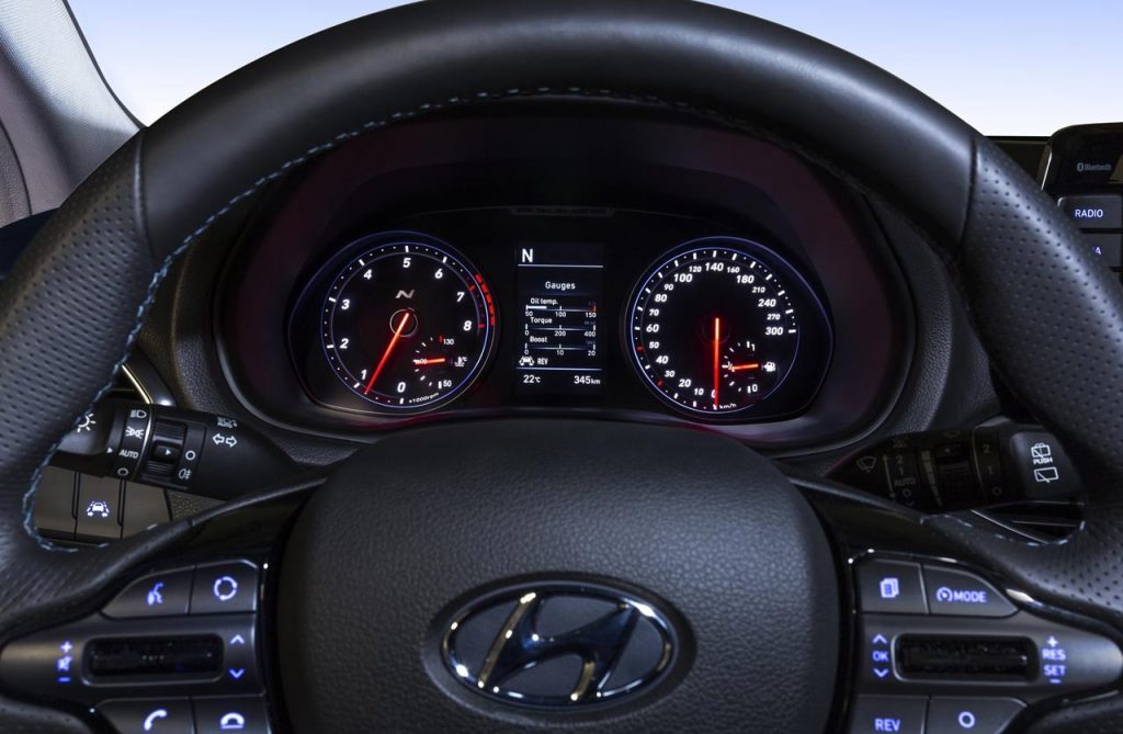 Tablero Hyundai i30 N