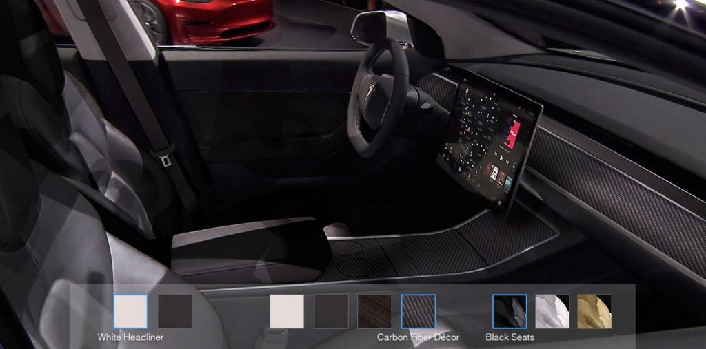 Interior Tesla Model 3
