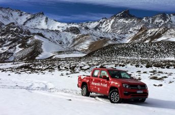 Volkswagen pasa el invierno en Las Leñas