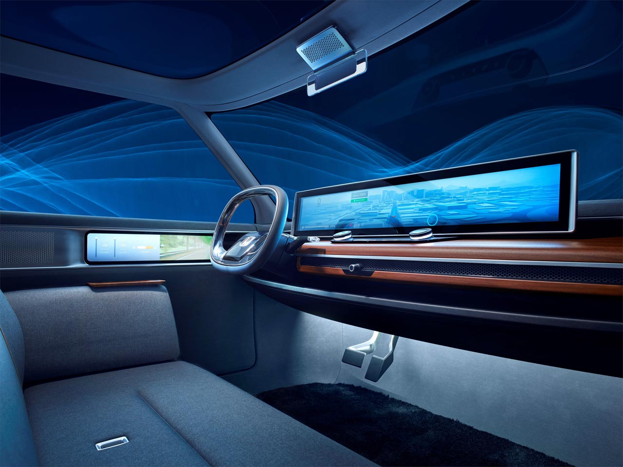 Interior Honda Urban EV Concept