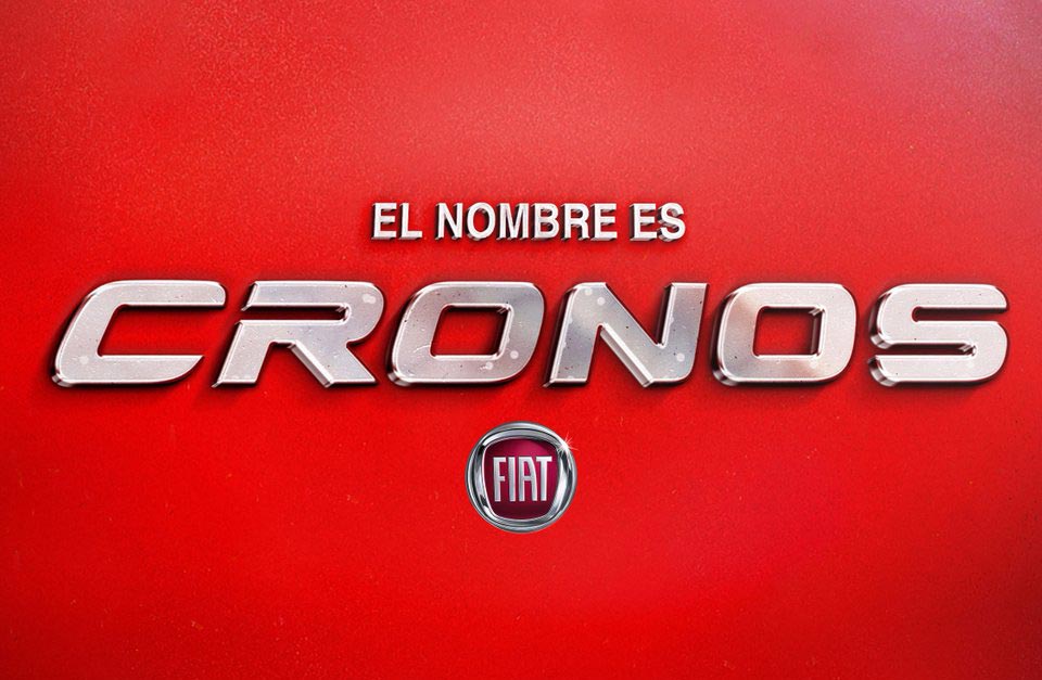 Cronos, el nombre del nuevo sedán argentino de Fiat