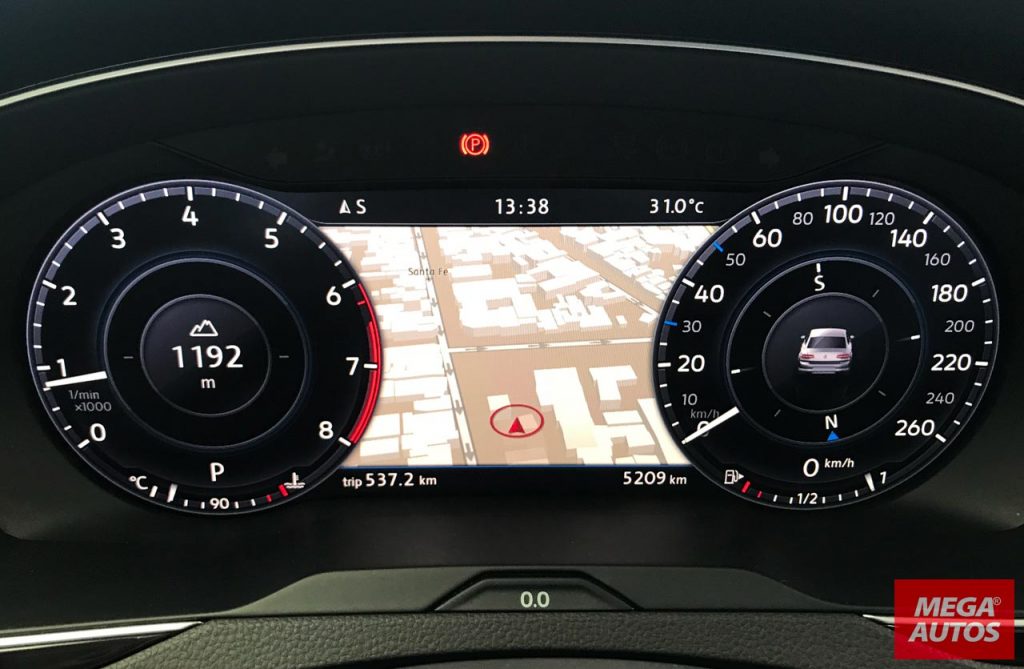 Tablero digital Nuevo Passat