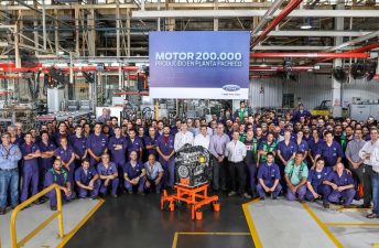 Ford Argentina celebra la producción del motor Puma número 200.000