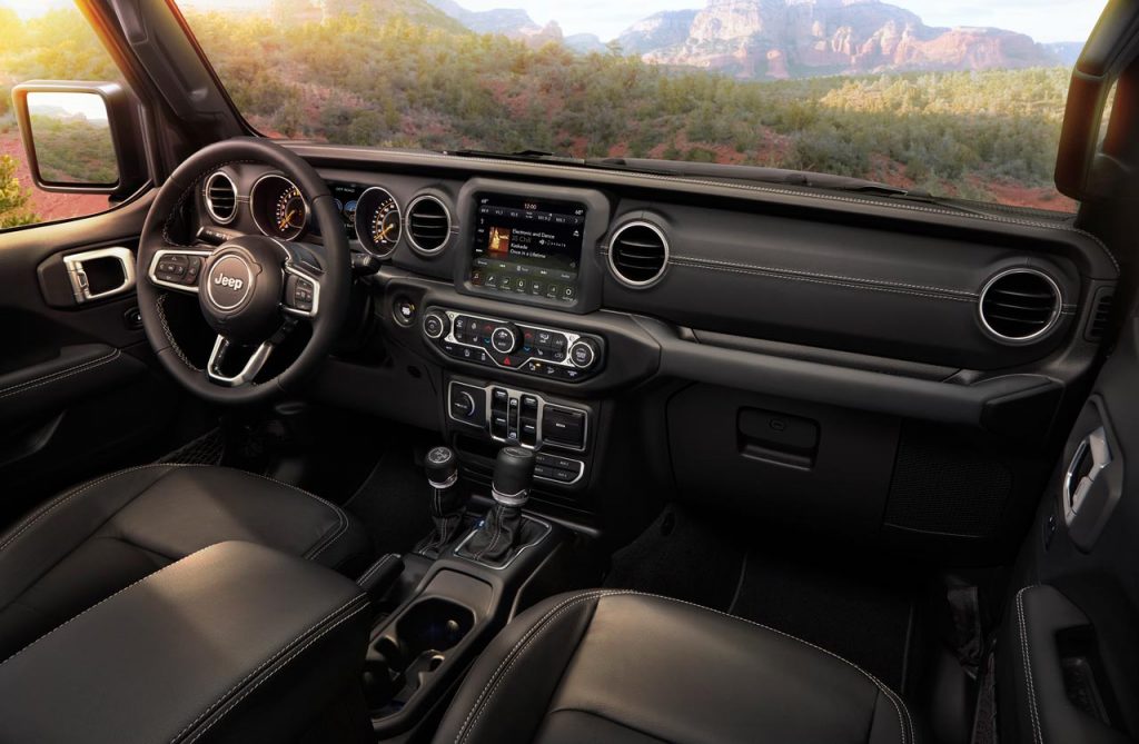 Interior Nuevo Jeep Wrangler