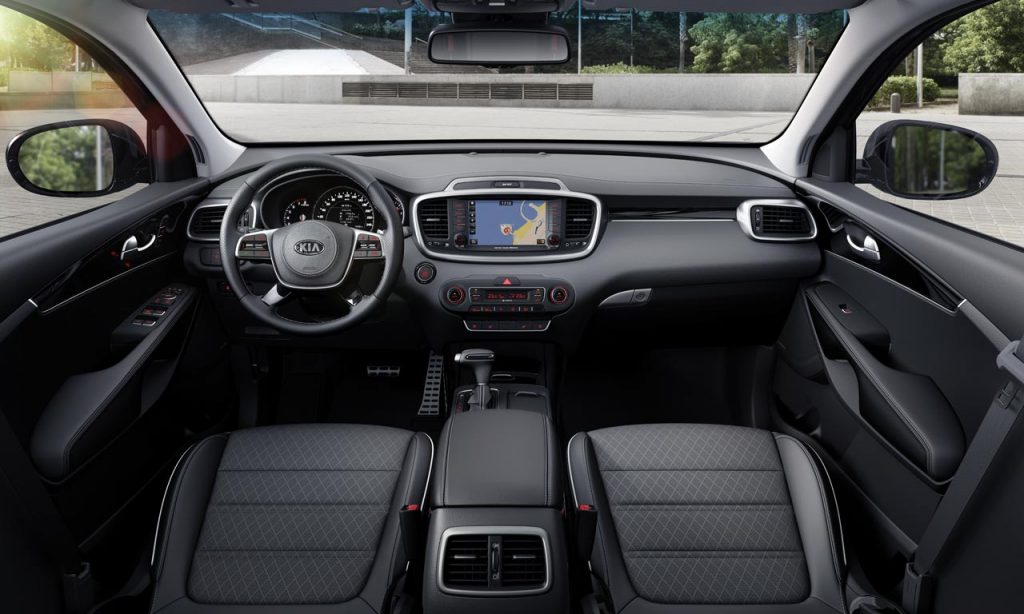 Interior Kia Sorento 2018