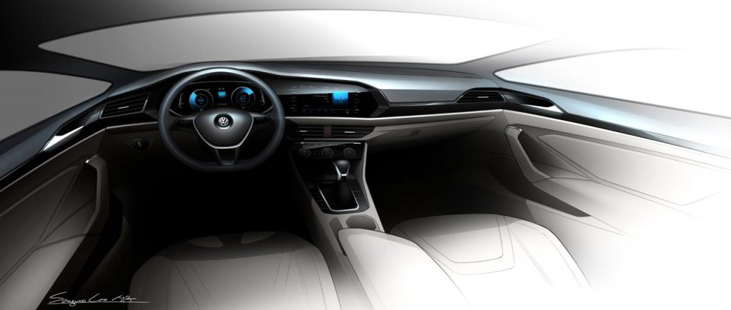 Interior Volkswagen Vento 2019