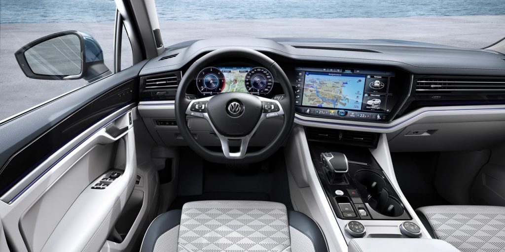Interior Volkswagen Touareg 2019