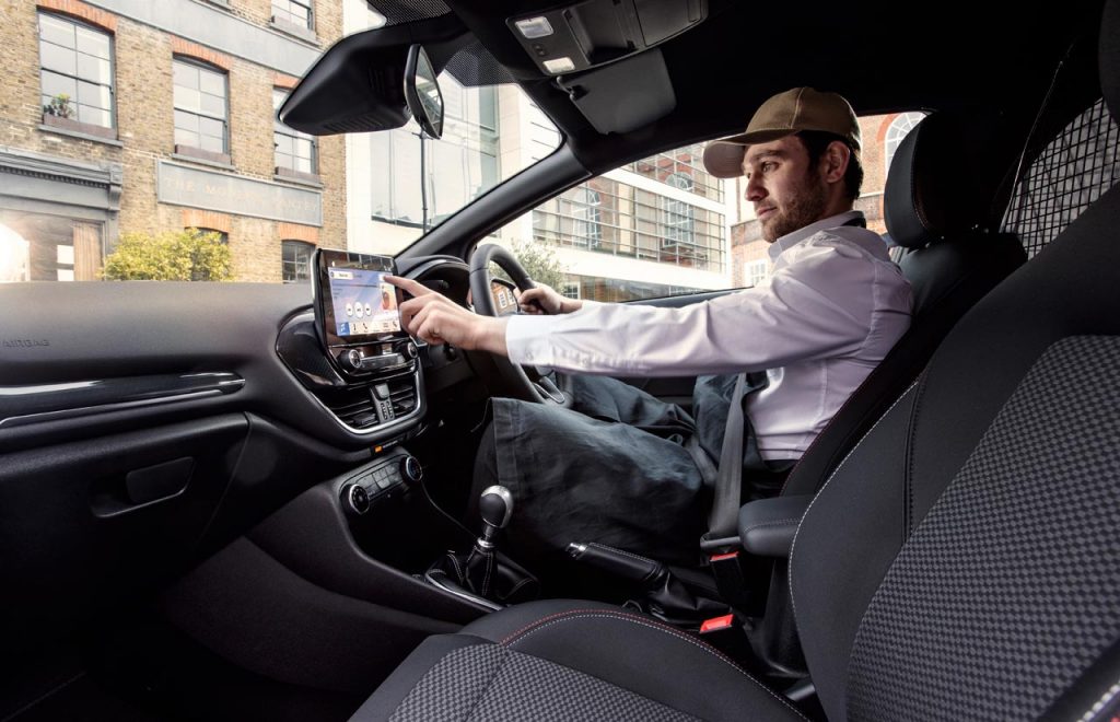 Interior Ford Fiesta Van 2018