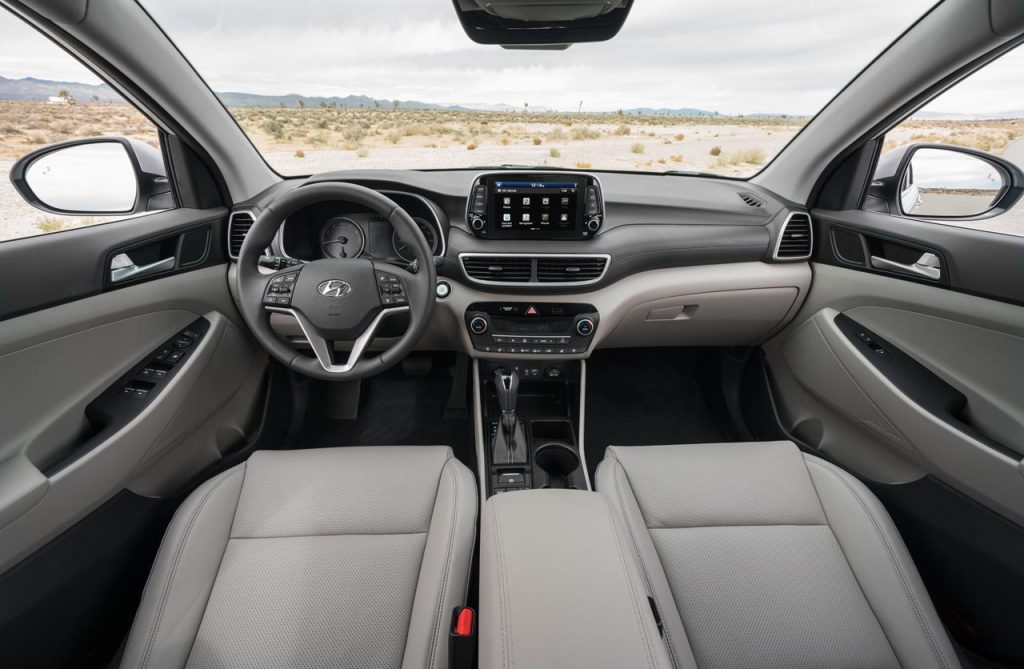 Interior Hyundai Tucson 2019