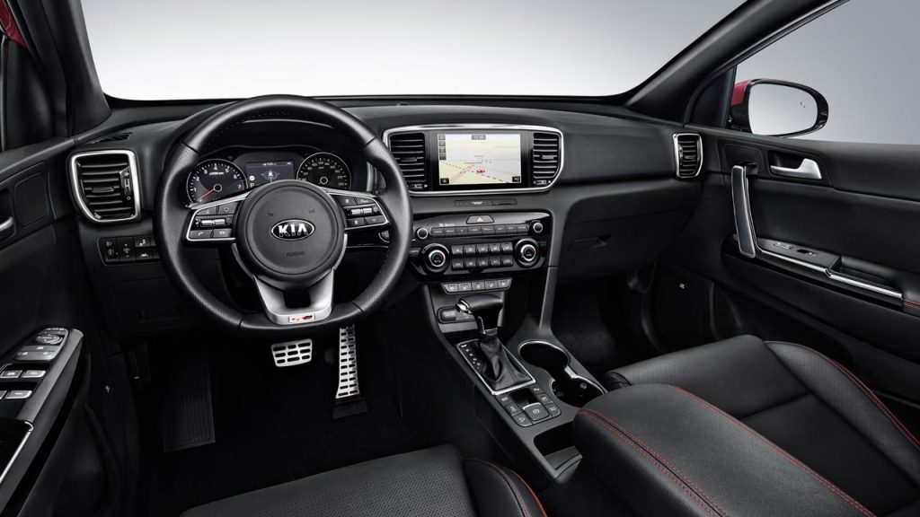 Interior Kia Sportage 2019