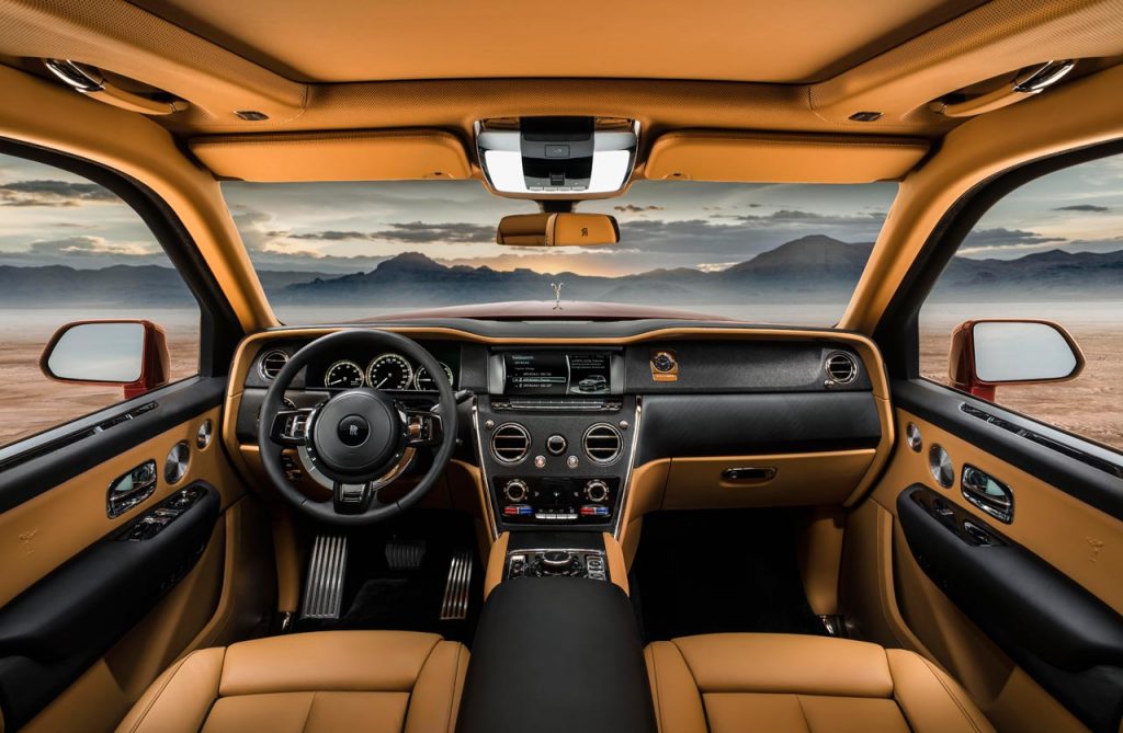 Interior Rolls Royce Cullinan