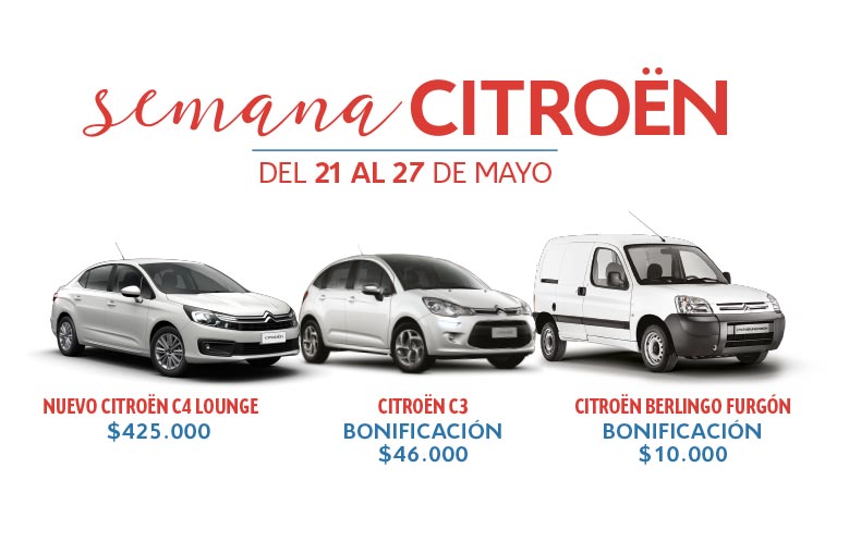 Semana Citroën: importantes promociones para comprar un 0KM