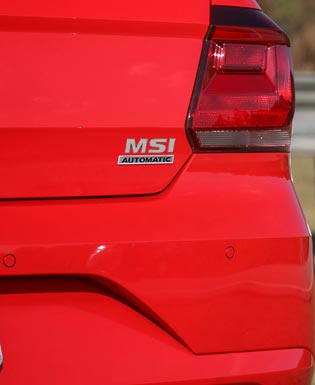 Volkswagen Gol MSI 110 CV caja automática