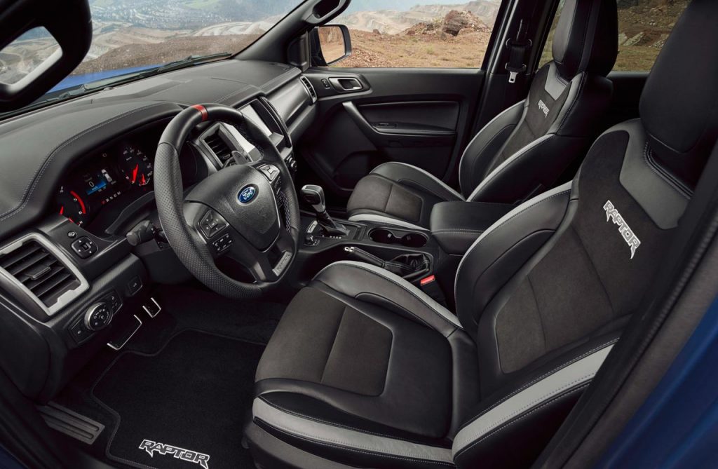 Ford-Ranger-Raptor-eu-interior - Mega Autos