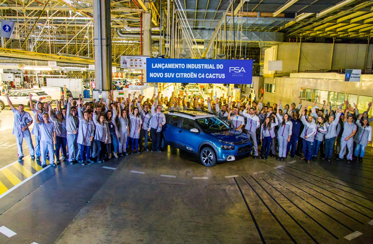Arrancó la producción del nuevo Citroën C4 Cactus en Brasil