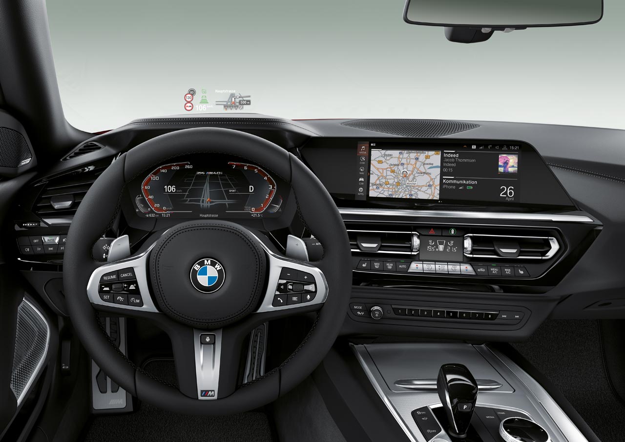 Interior nuevo BMW Z4