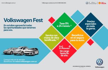 Volkswagen Fest: precios especiales y beneficios en toda la gama