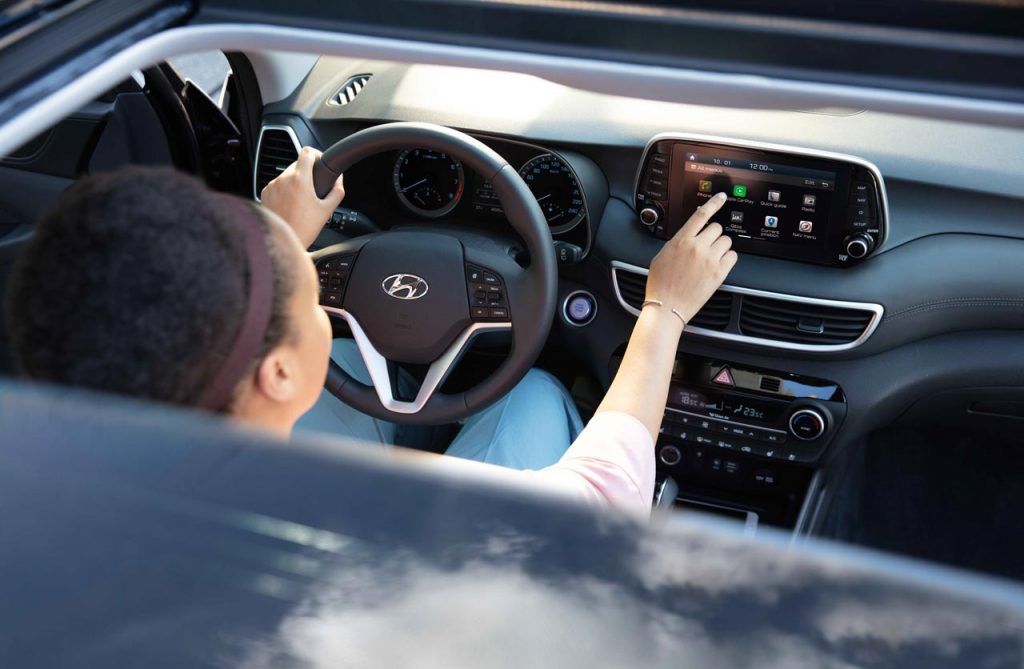 Interior Hyundai Tucson 2019