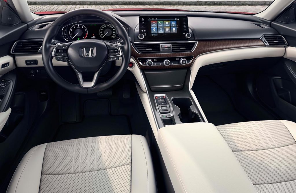Interior Honda Accord 2018