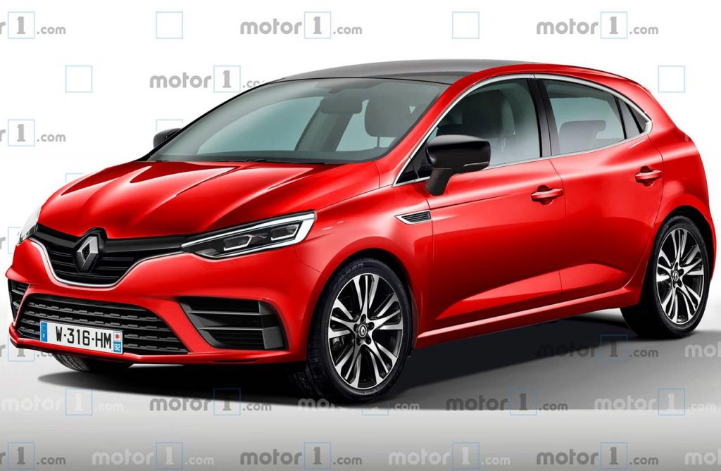Renault Clio 2019 render