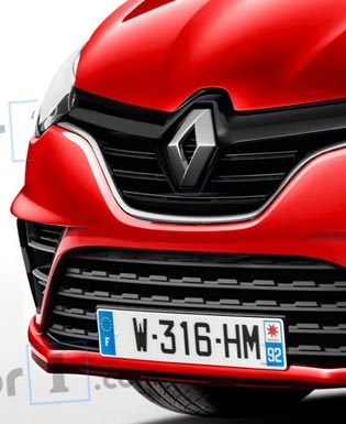 Renault Clio 2019 render