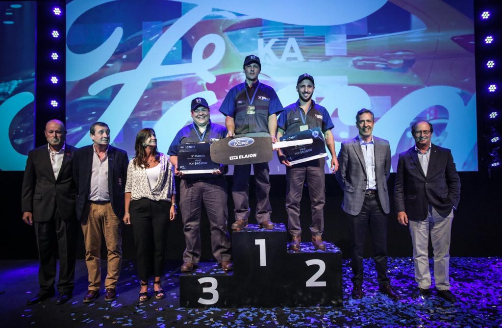 Ganadores Ford Competencia Nacional de Habilidades Técnicas 2018
