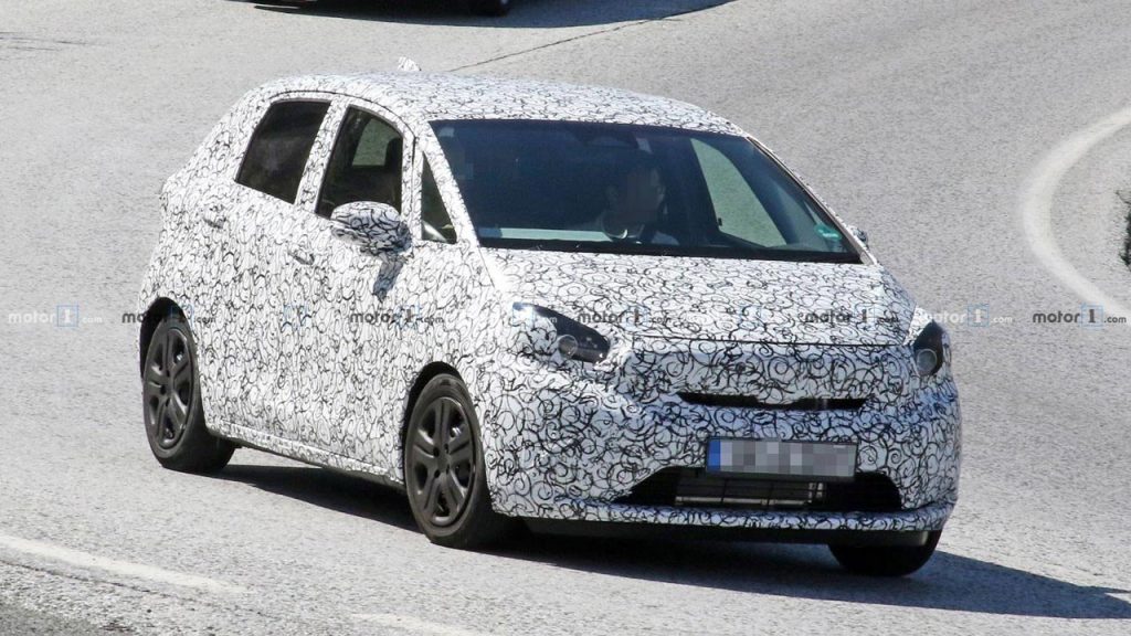Honda Fit 2020 fotos espía