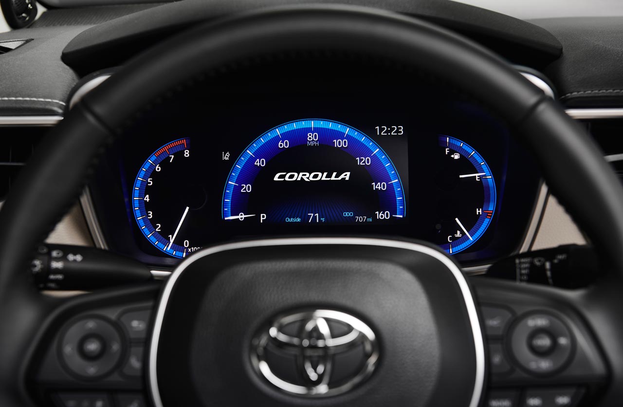 Interior Toyota Corolla 2020 EE.UU.