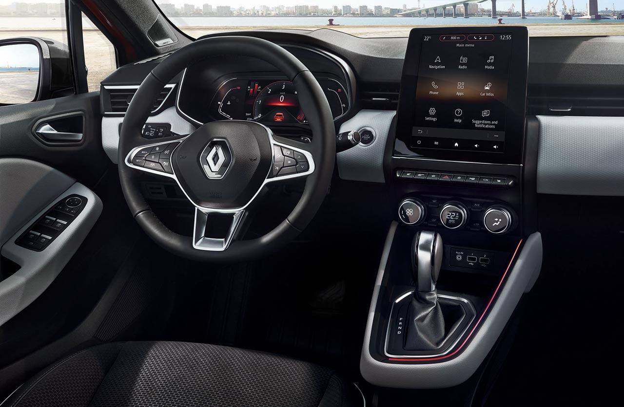 Interior nuevo Renault Clio Intens