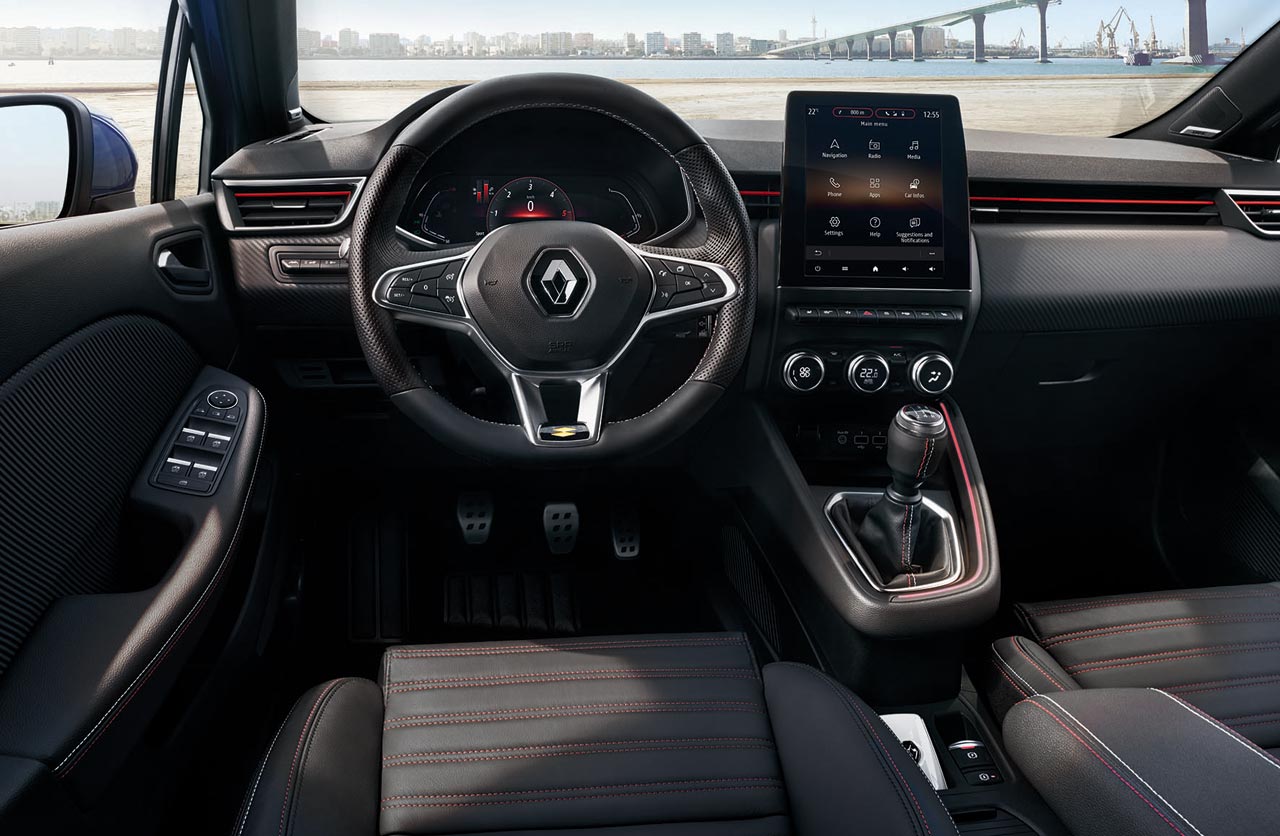 Interior nuevo Renault Clio RS Line