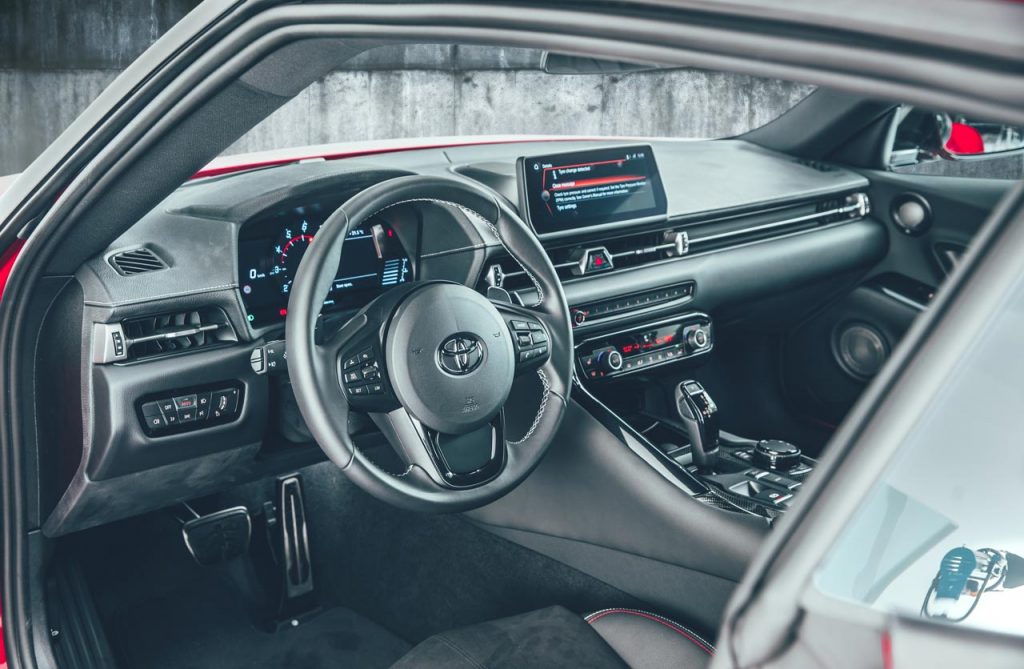 Interior Nuevo Toyota Supra