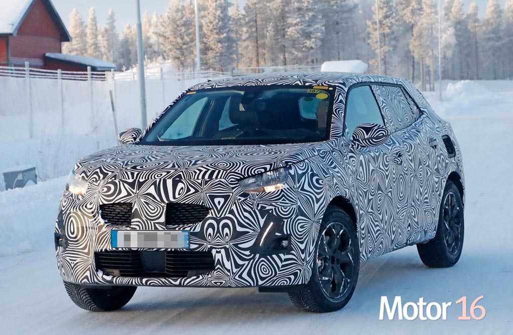 El nuevo Peugeot 2008 va tomando forma