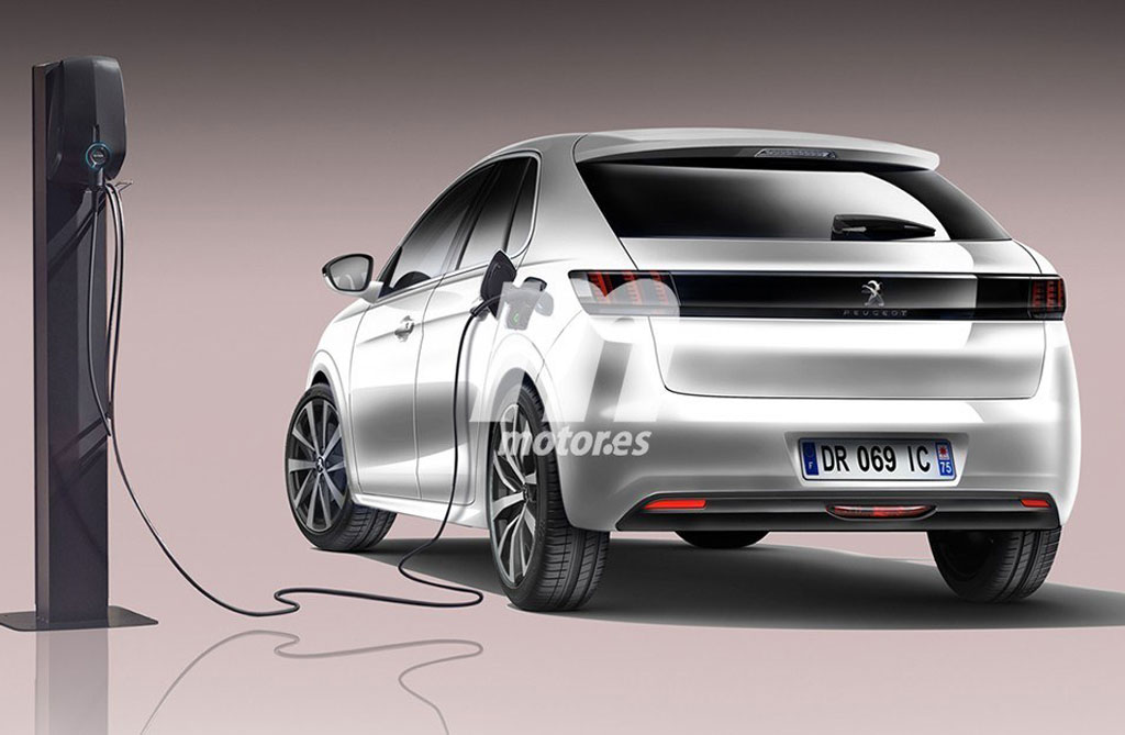 Anticipan el nuevo Peugeot 208 eléctrico