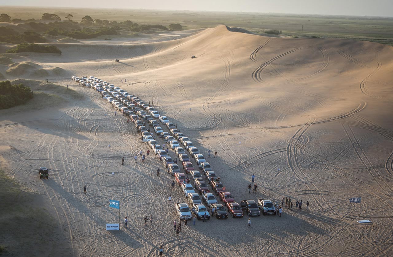 Ford le puso rock al verano, con una travesía récord en Pinamar