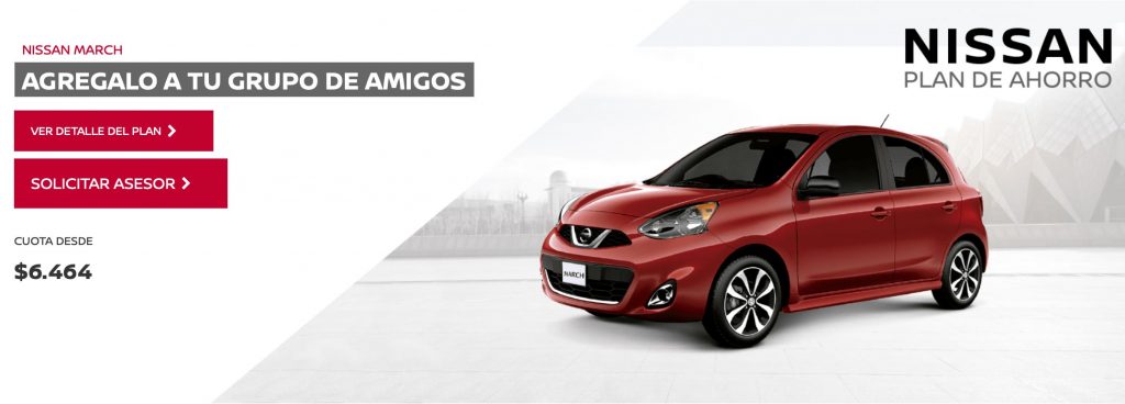 Plan de ahorro Nissan March