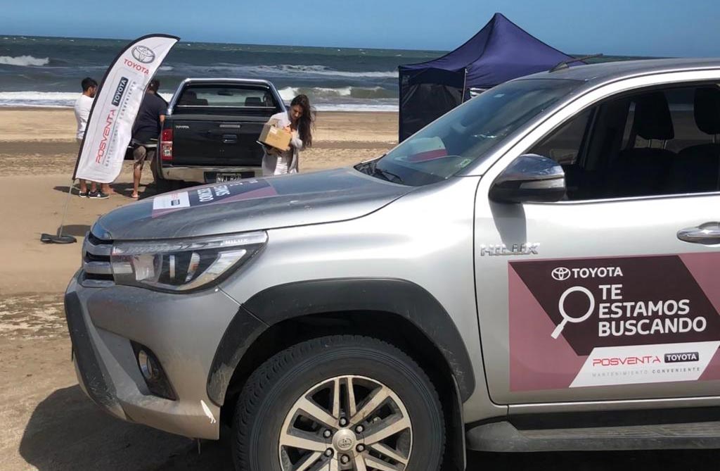 Toyota lleva su Servicio Técnico Móvil a la costa argentina