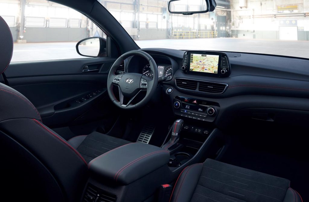 Interior Hyundai Tucson N Line