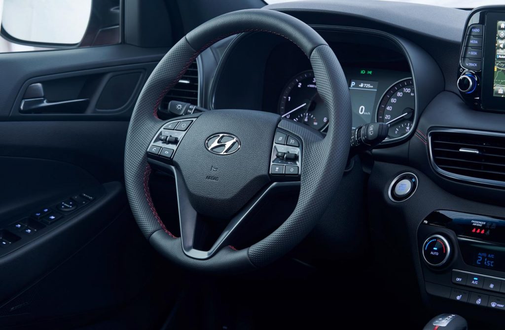 Interior Hyundai Tucson N Line