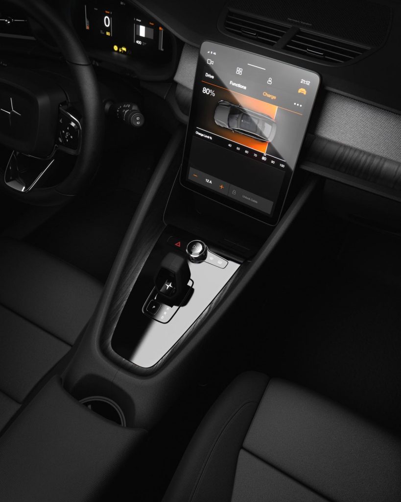 Interior Polestar 2