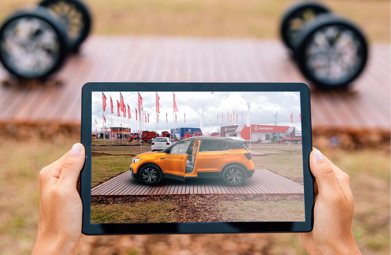 El Volkswagen T-Cross, en realidad aumentada