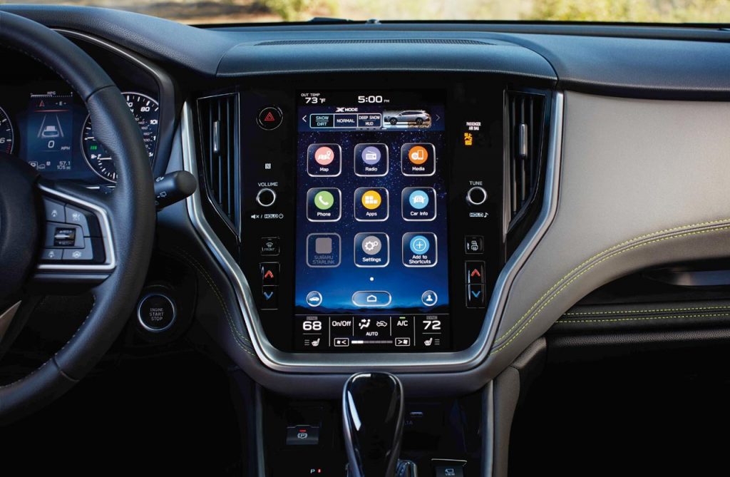 Interior Subaru Outback 2020