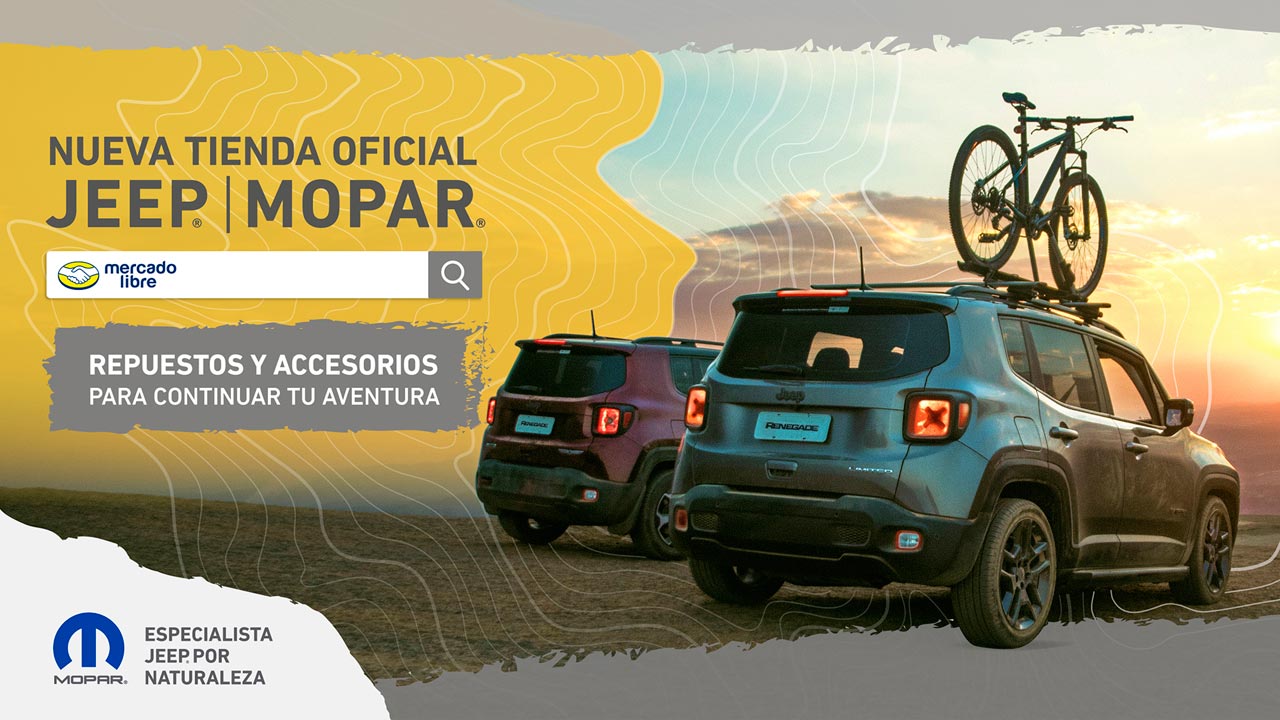 e-commerce: accesorios y repuestos Jeep Mopar también online