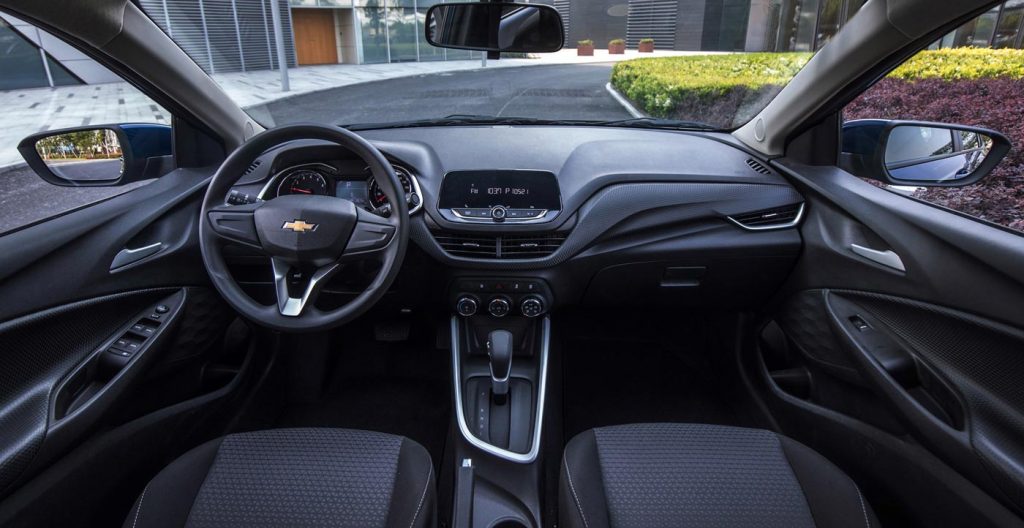 Interior Nuevo Chevrolet Onix Sedán 2020