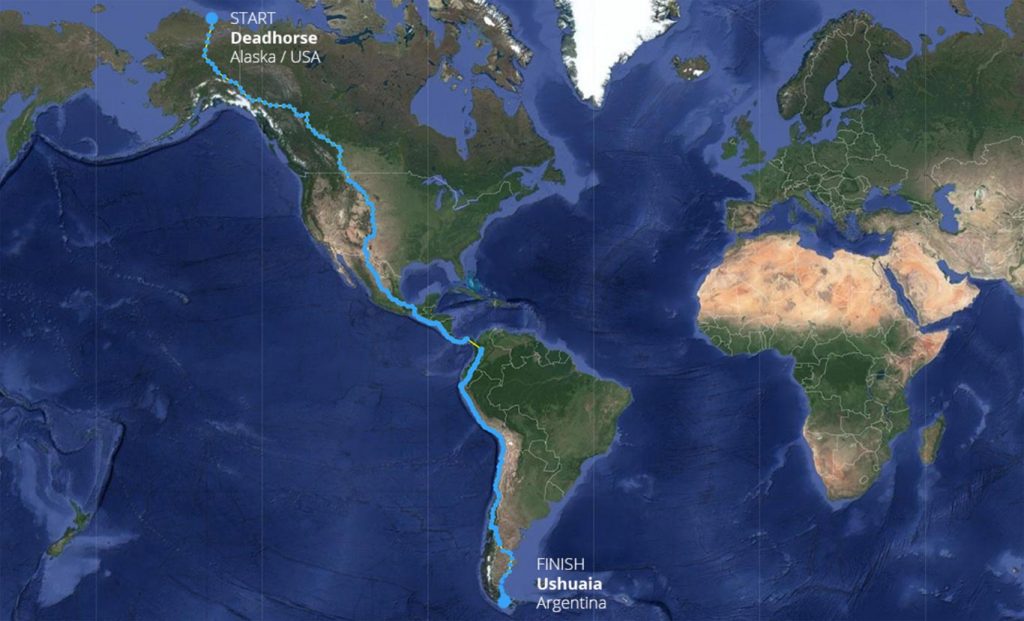 Mapa Proyecto Panamericana 2019