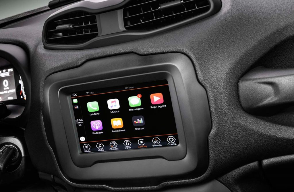 Interior Jeep Renegade 2019 faros LED