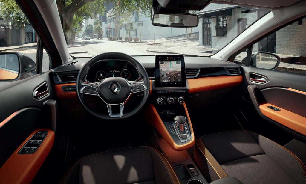 Interior Nueva Renault Captur 2020