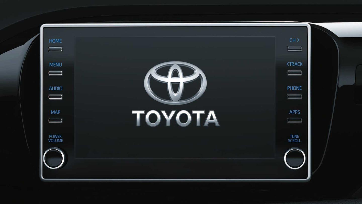 Toyota Hilux 2020 nueva central multimedia